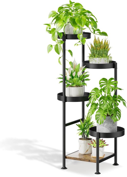 Plant Stand Indoor Outdoor Clearance, 3 Tier Metal Flower Shelf Pot Holder