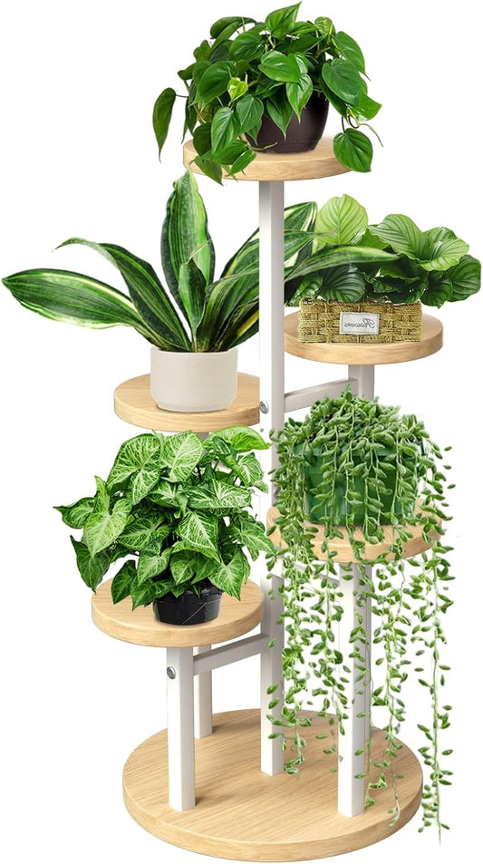 Plant Stand Indoor, Metal Wood Plant Stands For Indoor Plants Multiple
