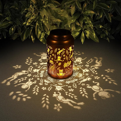 Solar Lanterns Outdoor Waterproof Hummingbird Garden Decor Gifts