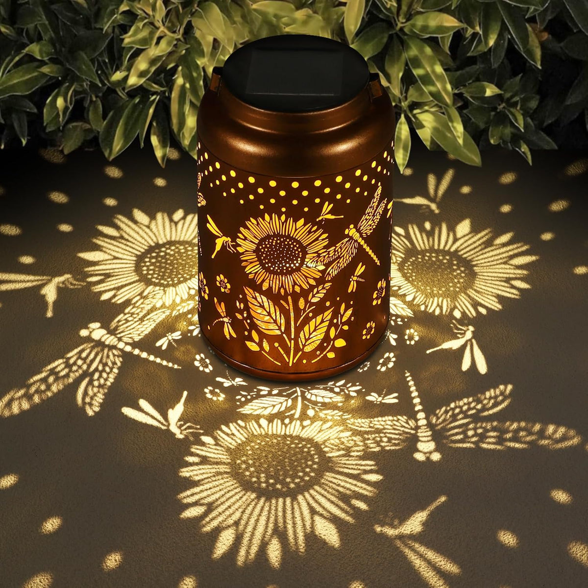 Solar Lanterns Outdoor Waterproof Hummingbird Garden Decor Gifts