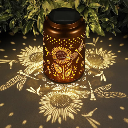 Solar Lanterns Outdoor Waterproof Hummingbird Garden Decor Gifts