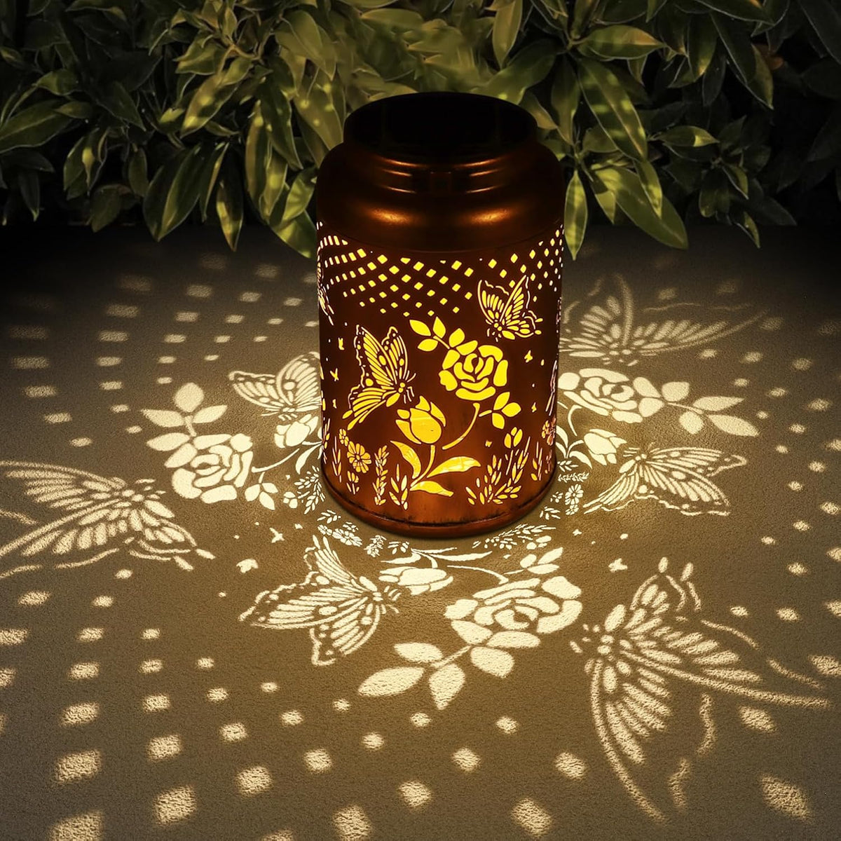 Solar Lanterns Outdoor Waterproof Hummingbird Garden Decor Gifts