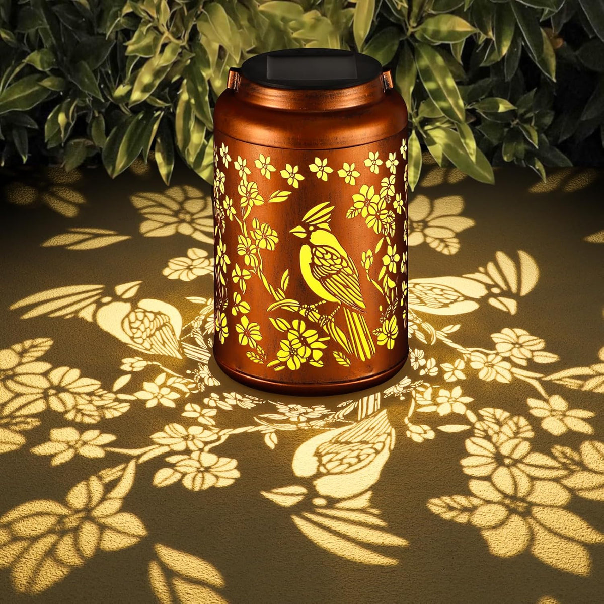 Solar Lanterns Outdoor Waterproof Hummingbird Garden Decor Gifts
