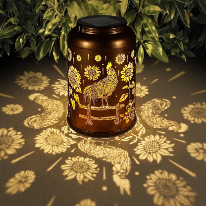 Solar Lanterns Outdoor Waterproof Hummingbird Garden Decor Gifts